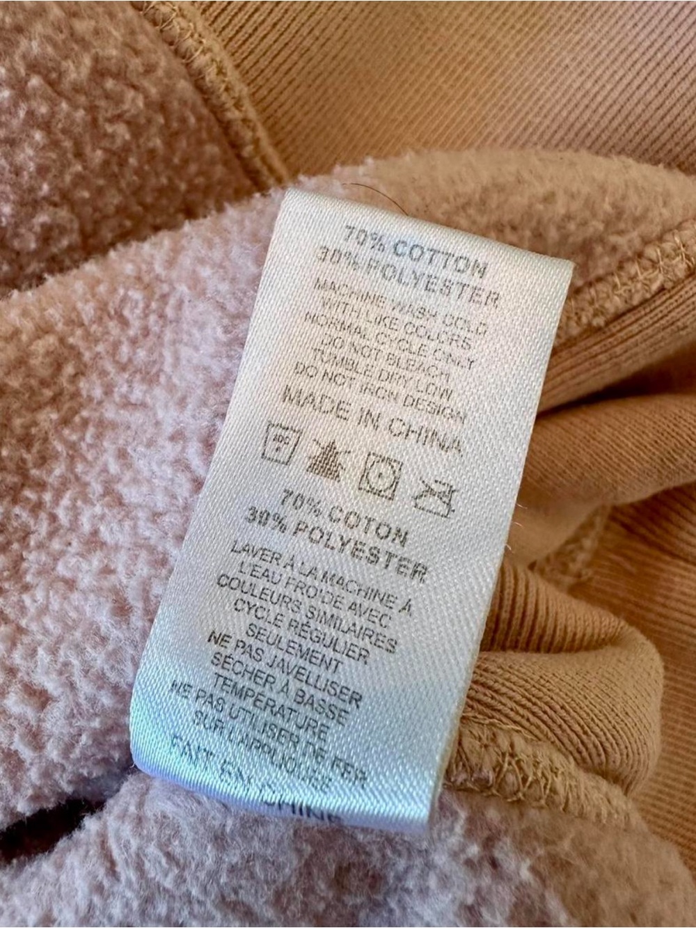 Mayfair The Label Self Love Club Embroidered Oversized Pink Crewneck Sweatshirt - Picture 6 of 8